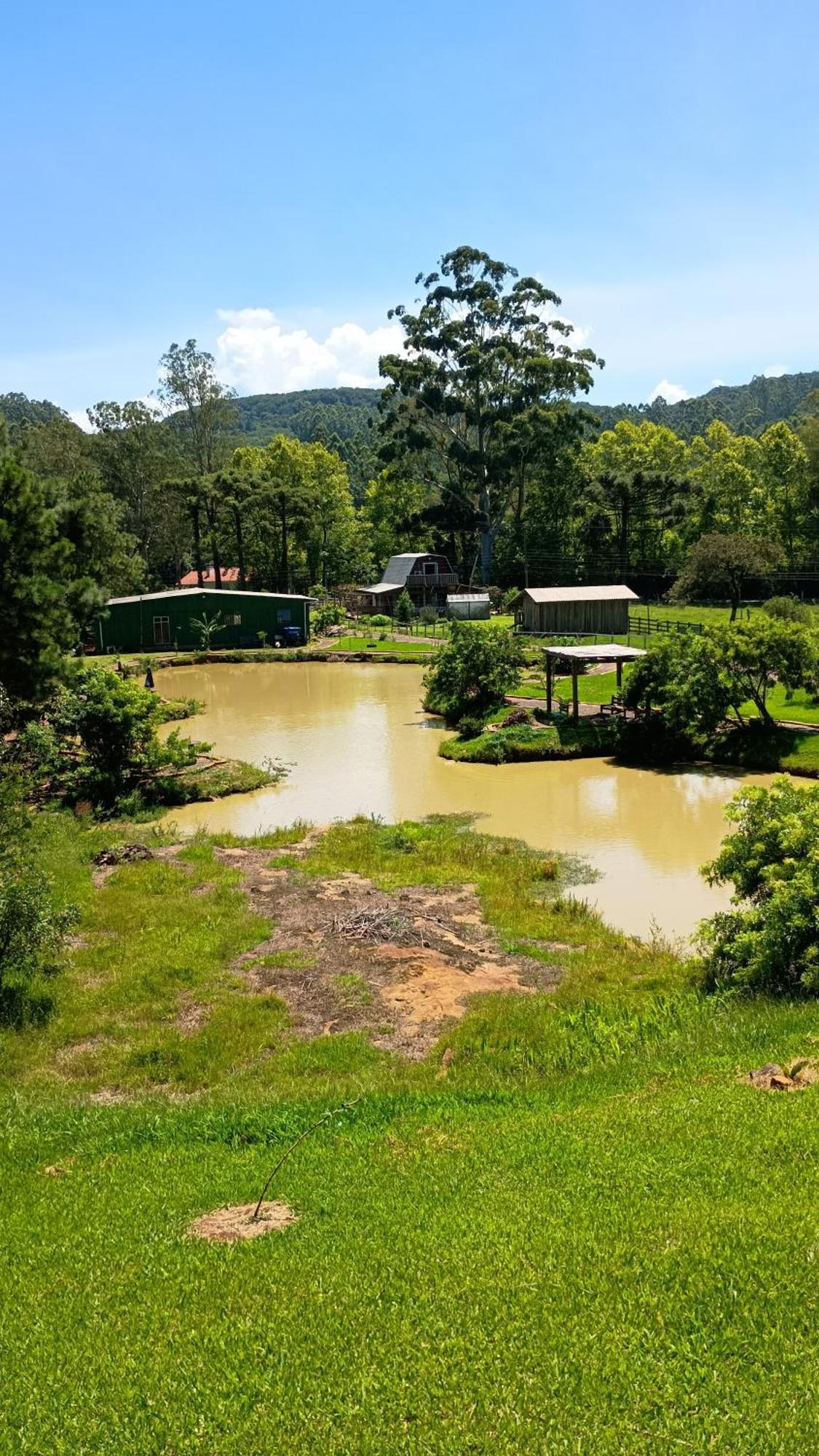Pousada Rancho Do Lago Osorio Buitenkant foto